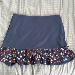 Callaway Golf Floral Navy Skirt Truesculpt - M